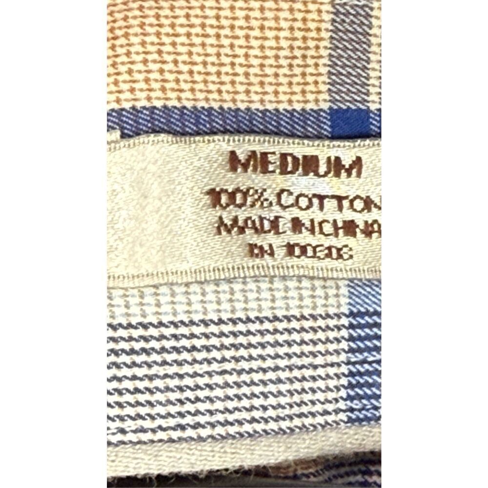 Peter Millar men’s plaid button-down shirt size medium - Picture 6 of 7